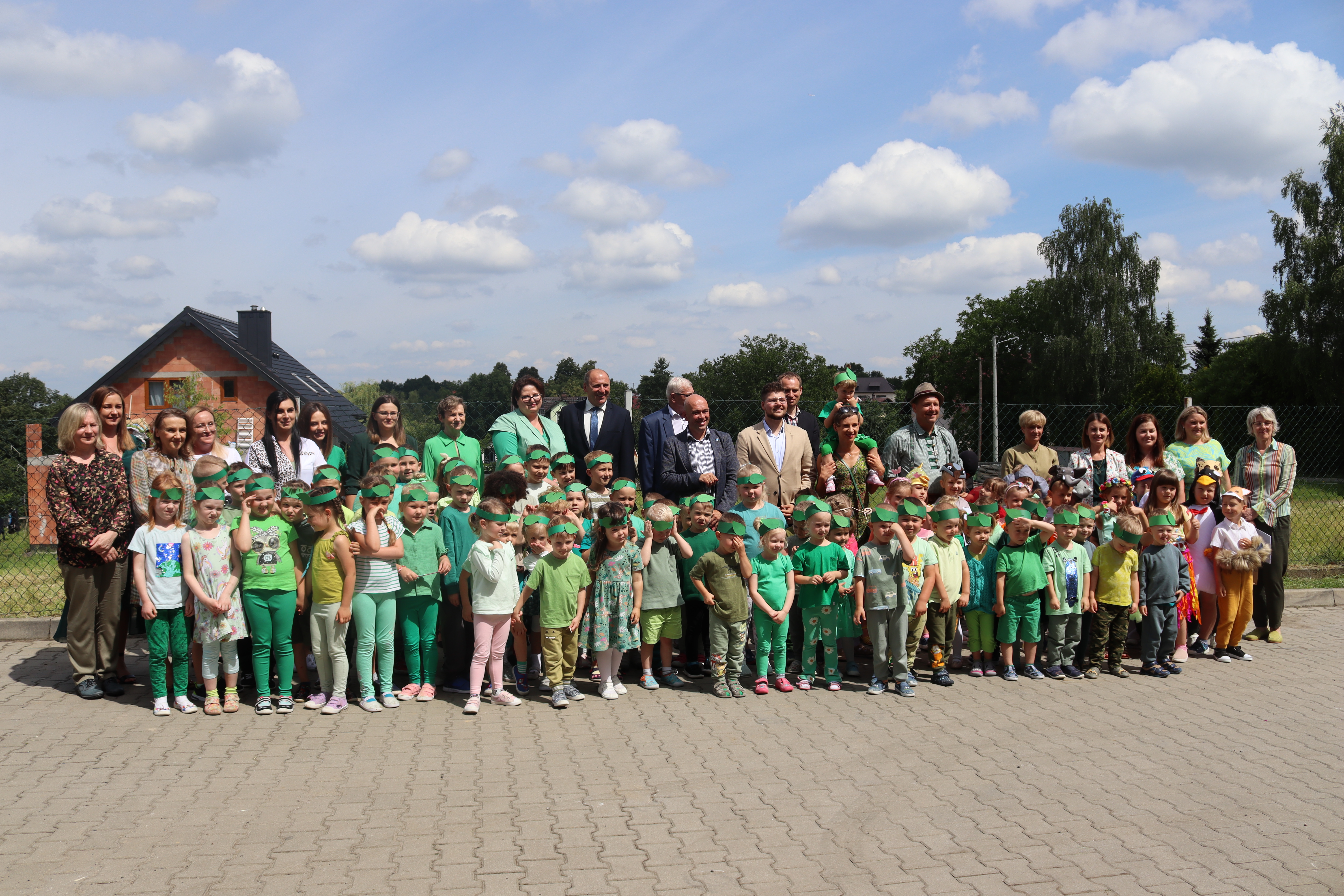 uczestnicy zakonczenia  projektów SP Konary