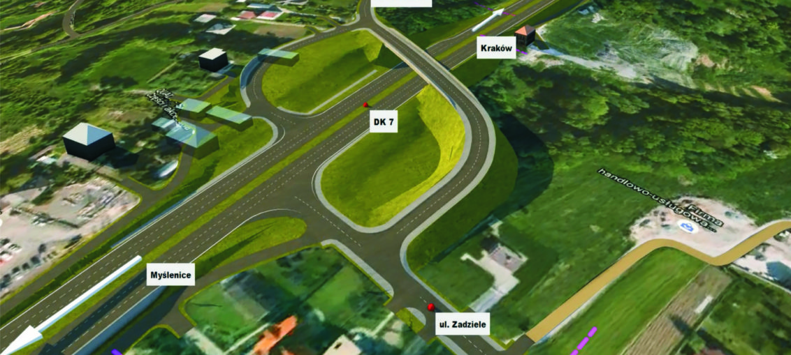 Przebudowa DK7 w Gaju 