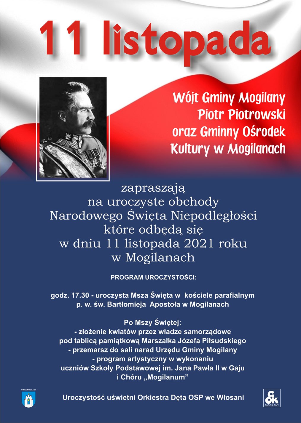 Uroczyste obchody Narodowego Święta Niepodległości