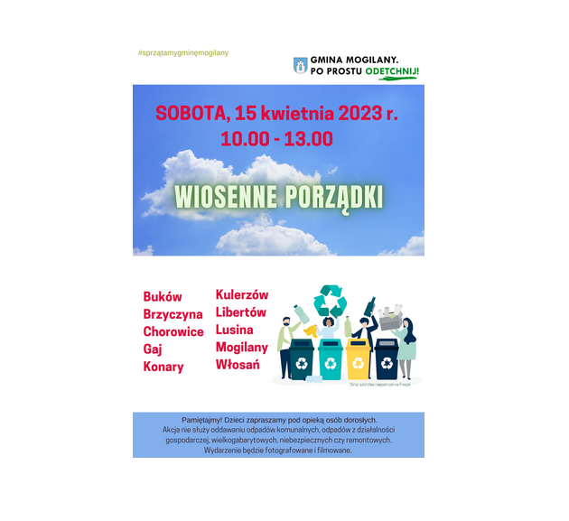 wiosenne porządki