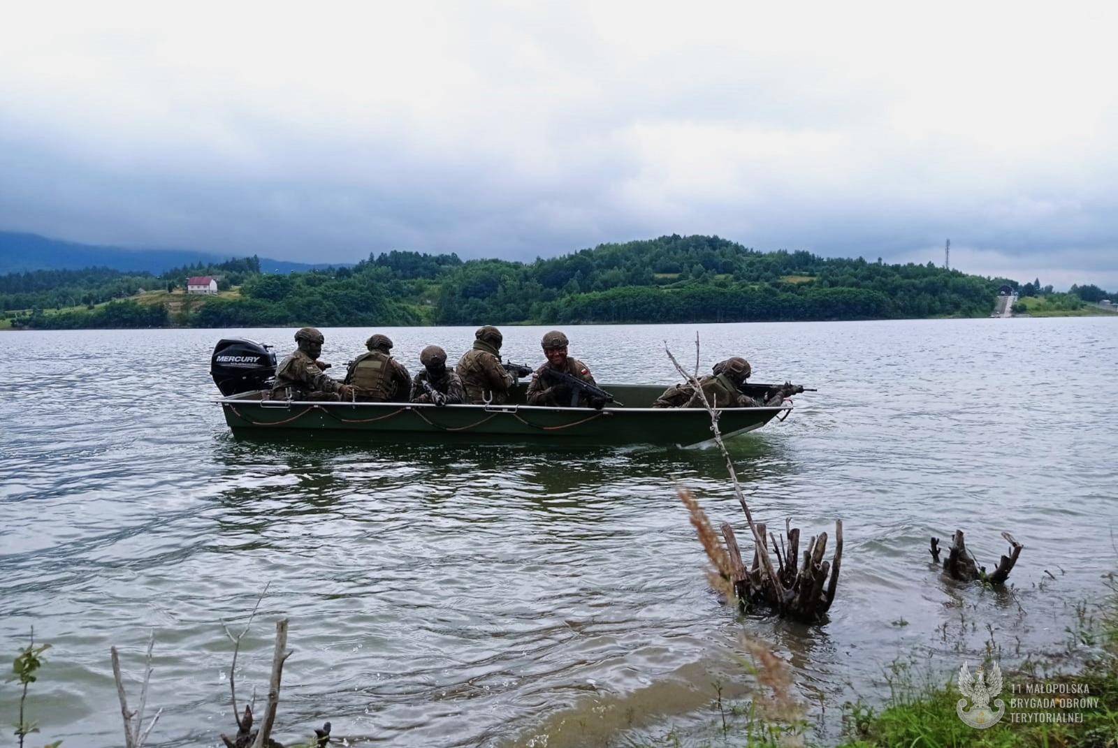 Saperzy podczas szkolenia