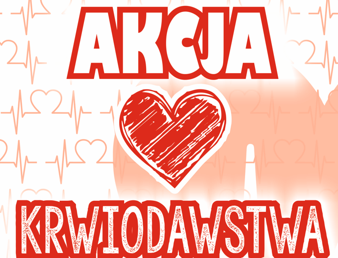 Plakat kacja krwiodawstwa