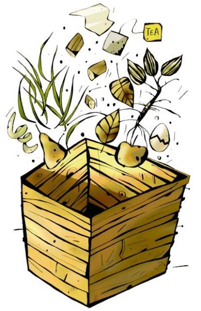 Resztki do Kompostownika