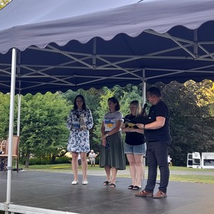 Fotorelacja - zdjęcia przedstawiają uczestników Święta Organizacji Pozarządowych.