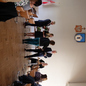 Nauczyciele uczestniczący w spotkaniu 