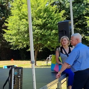 Fotorelacja - zdjęcia przedstawiają uczestników Święta Organizacji Pozarządowych.