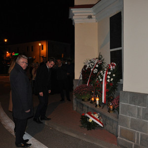 Uroczyste obchody Narodowego Święta Niepodległości w Gminie Mogilany dnia 11 listopada 2021r.