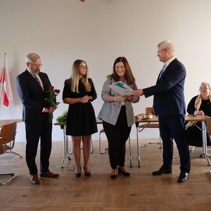 Nauczyciele uczestniczący w spotkaniu 