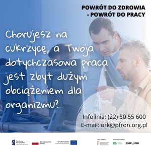 plakat cukrzyca