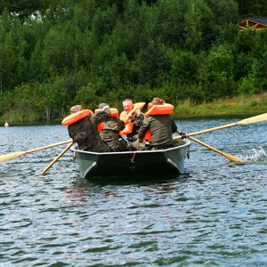 Saperzy podczas szkolenia