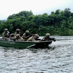 Saperzy podczas szkolenia