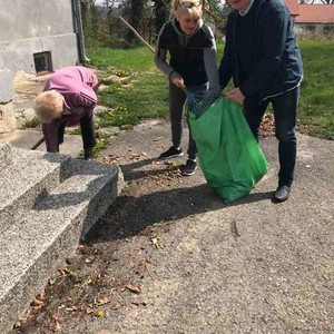 WIOSENNE PORZĄDKI W GMINIE MOGILANY - FOTORELACJA