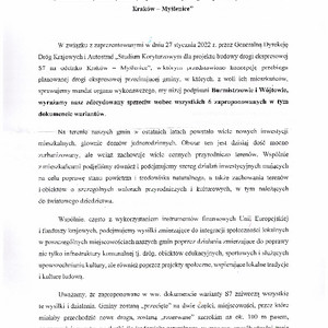 WSPÓLNY STANOWCZY SPRZECIW WOBEC WSZYSTKICH WARIANTOW S7