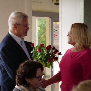 Nauczyciele uczestniczący w spotkaniu 