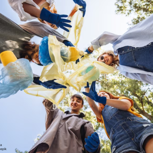 Obraz główny aktualności o tytule Mniej plastiku! Warsztaty dla młodzieży 
