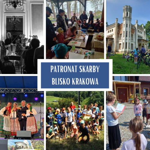 Obraz główny aktualności o tytule Patronat Skarby Blisko Krakowa - ogłasza konkurs promujący lokalną kulturę i dziedzictwo przyrodnicze 