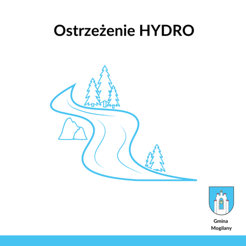 Obraz główny aktualności o tytule Ostrzeżenie HYDRO - st. 1 
