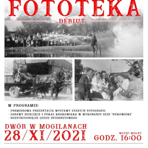 Obraz główny aktualności o tytule Mogilańska Fototeka - Quiz internetowy 