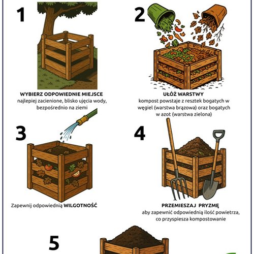 Obraz główny aktualności o tytule Jak prawidłowo kompostować? 