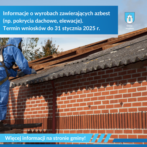 Obraz główny aktualności o tytule Informacje o wyrobach zawierających azbest 