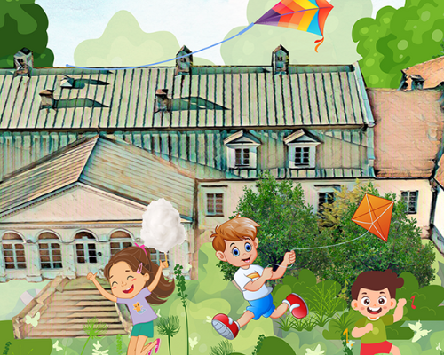 Obraz główny aktualności o tytule Gminny Dzień Dziecka 2023. Hej, na ludowo! 