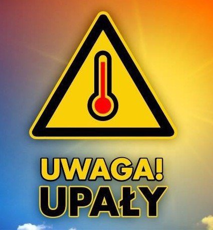 Obraz główny aktualności o tytule OSTRZEŻENIE METEO - WYSOKIE TEMPERATURY POWIETRZA 