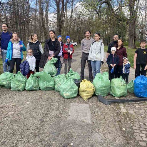 Obraz główny aktualności o tytule WIOSENNE PORZĄDKI W GMINIE MOGILANY - FOTORELACJA 