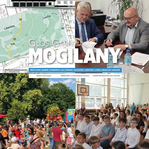 Obraz główny aktualności o tytule Zobacz „Głos Gminy Mogilany” – nr 2/2022 