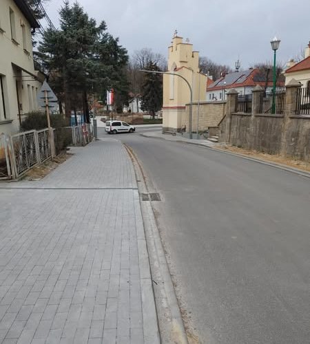 Obraz główny aktualności o tytule Mogilany - zamknięcie ulicy Św. Bartłomieja 