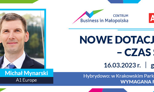 Obraz główny aktualności o tytule SZKOLENIE Z FUNDUSZY EUROPEJSKICH DLA PRZEDSIĘBIORCÓW 