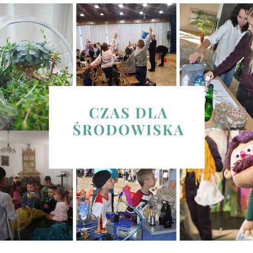 Obraz główny aktualności o tytule Zapraszamy na finał projektu CZAS DLA ŚRODOWISKA 