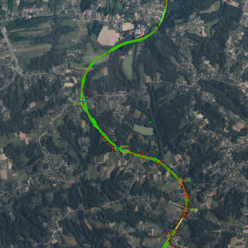 Obraz główny aktualności o tytule Wstępna Koncepcja planowanego przebiegu linii kolejowej przez Gminę Mogilany 