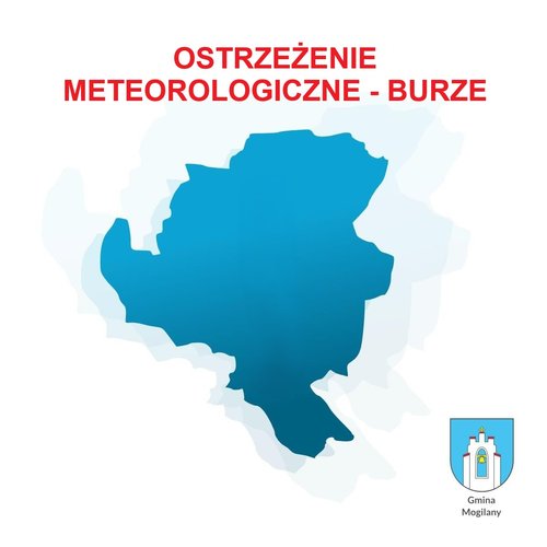 Obraz główny aktualności o tytule OSTRZEŻENIE METEOROLOGICZNE - BURZE 16.09.2025 R. 
