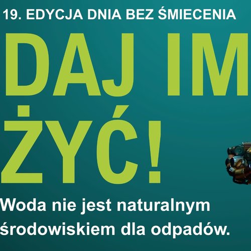 Obraz główny aktualności o tytule Kampania edukacyjna DZIEŃ BEZ ŚMIECENIA 