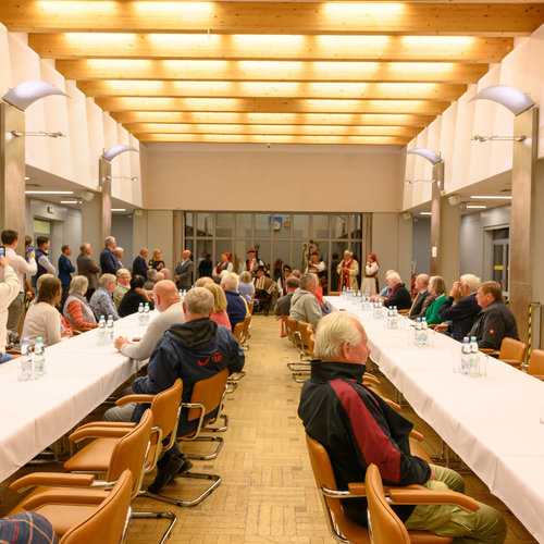 Obraz główny aktualności o tytule Przedstawiciele Gminy Untersteinach z wizytą w Mogilanach 