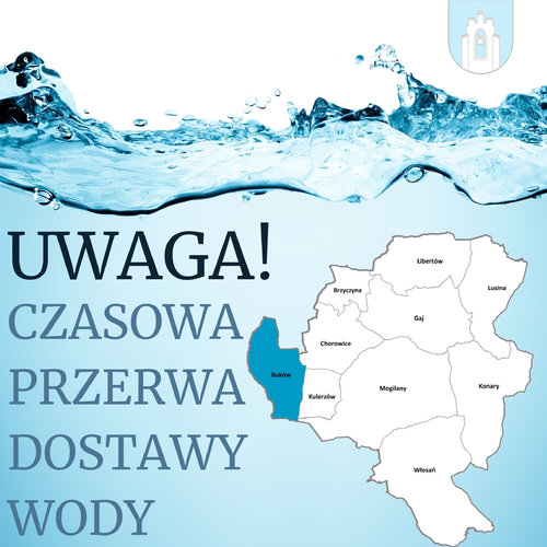 Obraz główny aktualności o tytule Uwaga! Przerwa w dostawie wody 