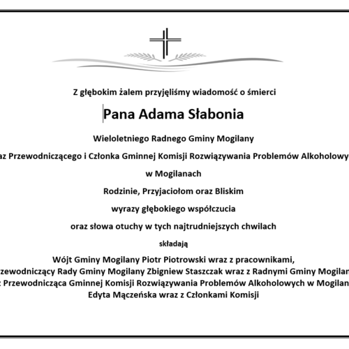 Obraz główny aktualności o tytule Nekrolog 