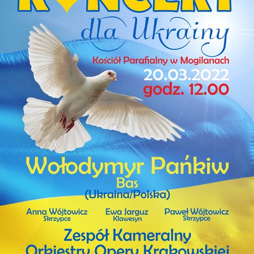 Obraz główny aktualności o tytule Koncert dla Ukrainy 