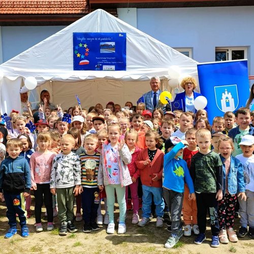 Obraz główny aktualności o tytule Dzień Otwarty Funduszy Europejskich w przedszkolu 