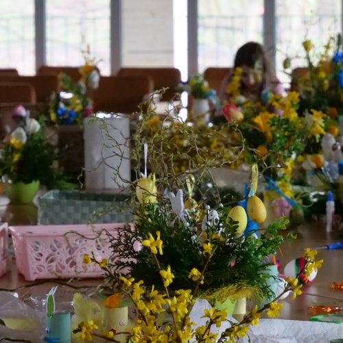 Obraz główny aktualności o tytule Rodzinne Warsztaty Wielkanocne w dniu 25.03.2023 r. 