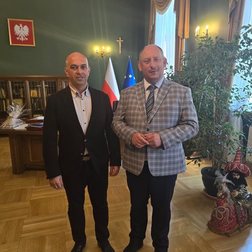 Obraz główny aktualności o tytule Wizyta Wójta Gminy Mogilany w Małopolskim Urzędzie Wojewódzkim 