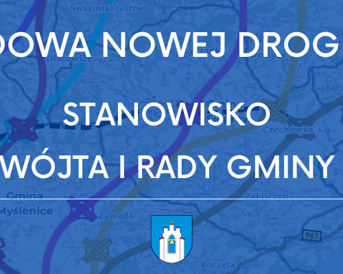 Obraz główny aktualności o tytule Stanowisko Radnych Gminy Mogilany i Wójta Piotra Piotrowskiego w sprawie przebiegu nowego odcinka drogi ekspresowej między Krakowem, a Myślenicami 